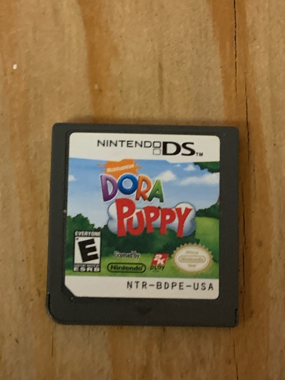 Nintendo DS - Dora Puppy game cartridge